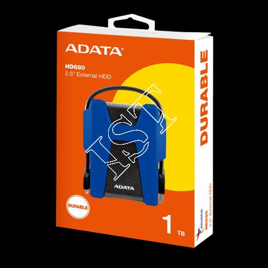 تصویر هارد اکسترنال ای دیتا مدل HD680 با ظرفیت 1 ترابایت