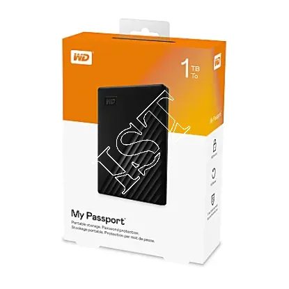 تصویر حافظه اچ دی دی اکسترنال وسترن دیجیتال مدل My Passport ظرفیت 1 ترابایت