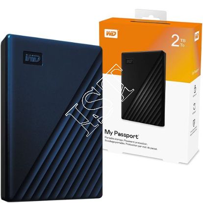 تصویر حافظه اچ دی دی اکسترنال وسترن دیجیتال مدل My Passport ظرفیت 2 ترابایت