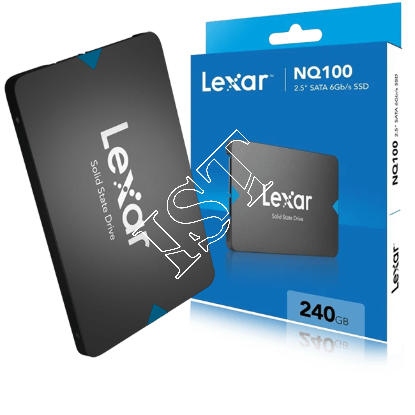 تصویر حافظه اس اس دی اینترنال لکسار مدل NQ100 ظرفیت 240 گیگابایت