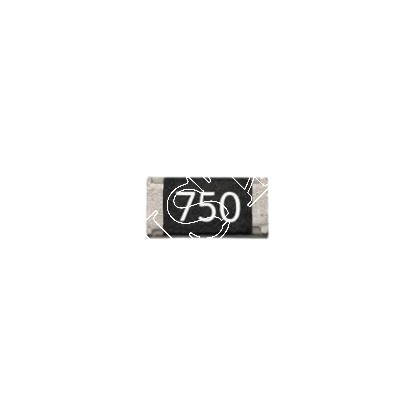 تصویر مقاومت 75 اهم
