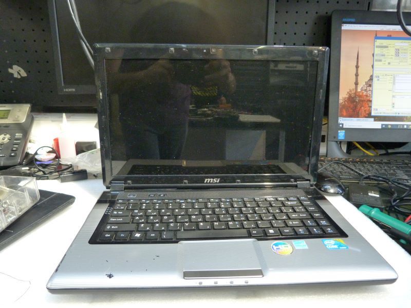تعمیر لپ تاپ ام اس آی MS-1454